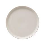 Plato redondo de porcelana 27 cm nora blanco