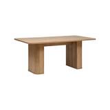 Mesa para comedor 180x90x75 cm colva cafe