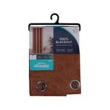 Cortina para ventana 140x229 cm robin blackout café