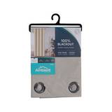 Cortina para ventana 140x229 cm dona blackout beige