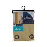 CORTINA PARA VENTANA 140x229 cm DONA BLACKOUT AMARILLA