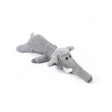 Juguete para mascota peluche de animales gris