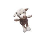 Juguete para mascota peluche de perrito 33 cm beige