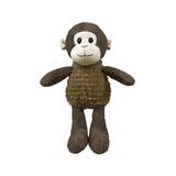Juguete para mascota peluche de mono 33 cm café