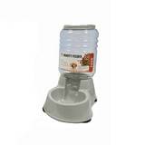 Dispensador de comida para mascota de plastico 1 l gris