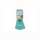 Dispensador de comida para mascota de plastico 1 l azul