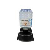 Dispensador de agua para mascota de plastico 1 l negro