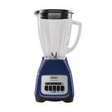 Licuadora con vaso de vidrio de 2 velocidades color azul