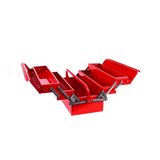 Caja metalica para herramientas tipo acordeon 17 pulg (43.2 cm)