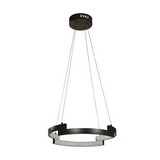 Lampara led colgante de techo chocolate luz calida 30w