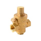 Valvula reguladora de agua bronce 15-80psi 1/2 pulg
