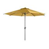 Sombrilla octagonal de acero/poliester 300x300 cm loompa mostaza