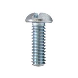 Tornillo estufa cabeza redonda 1/4x2 pulg s/6