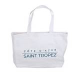 Bolso para playa 40x50 cm blanca