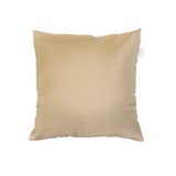 Cojin decorativo cuadrado 45x45 cm beige mini mat