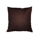 Cojin decorativo cuadrado 45x45 cm cafe oscuro mini mat