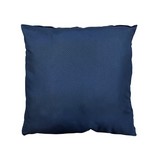 Cojín decorativo cuadrado 45x45 cm azul navy microbrush