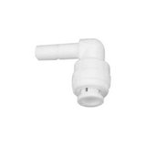 Codo plastico de presion 1/4x3/8 dcc-003b