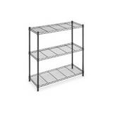 Estante multiusos de 3 niveles color negro