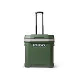 Hielera 60qt ecocool roller verde