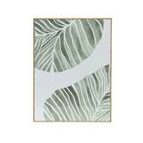 Cuadro decorativo 2.5x30x40 cm hojas surtido