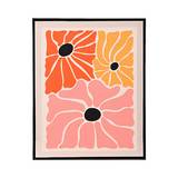 Cuadro decorativo 2.8x40x50 cm flores surtido