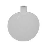 JARRON DECORATIVO DE CERAMICA 22 cm BLANCO