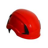 Casco de seguridad rojo
