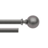 Cortinero umbra bola 5/8pulgadas rod 48-88 negro mate