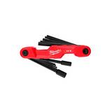 Juego de llaves hexagonales plegables 11 piezas