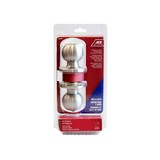 Cerradura dormitorio de pomo con seguro acero inoxidable pestiño 60-70mm