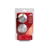 Cerrojo un cilindro con llave acero inoxidable pestiño 60-70mm