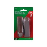 Tope para puerta plastico 10.16cm(4'') par café