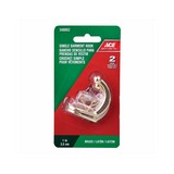 Gancho con tornillos 2.5cm dorado par
