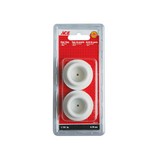 Tope de puerta de pared 4 .7cm blanco