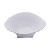 Plato hondo de melamina 20x7 cm blanco