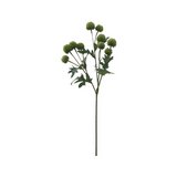 PLANTA ARTIFICIAL 56 cm FLOR FRUTO ESPINOSO VERDE EN BOUQUET