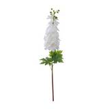 PLANTA ARTIFICIAL 80 cm FLOR LARKSPUR BLANCA