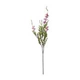 PLANTA ARTIFICIAL 122 cm RAMAS DE SAUCE NEVADO MORADAS