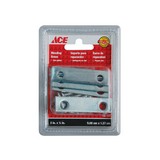 Placa de refuerzo muebles 2.5cm (1pulg) cromada
