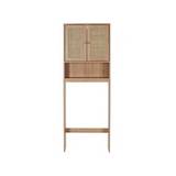Mueble café organizador para baño 60 x 20 x 166 cm