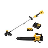 Trimmer 13 pulg (33.02 cm) inalambrico y sopladora 125 mpg 450 cfm con bateria y