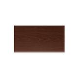 Tablilla pvc basic sin division brillo 6mmx1.18 m sapele