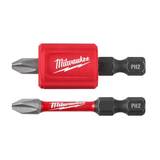 Punta para destornillador magnético phillips nro. 2 3 pzas