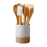 Utensilios para cocina de bambu 8 piezas