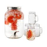 Dispensador para refrescos set de 5 unidades