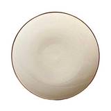 Plato redondo de porcelana 26.6 cm