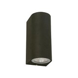 Aplique led exterior negro 2l 85-265v angulo 60 grados