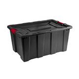 Caja organizadora de plastico 100 l negra