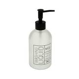Dispensador vidrio de jabon 140 ml
